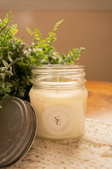 Fall Soy Candles 8oz- Gingerbread House