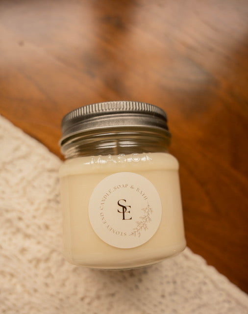 Fall Soy Candles 8oz- Gingerbread House